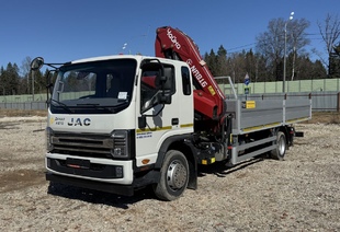 JAC N120L КМУ NR816-2S (5,3т) БОРТ 6,3×2,55×0,6м